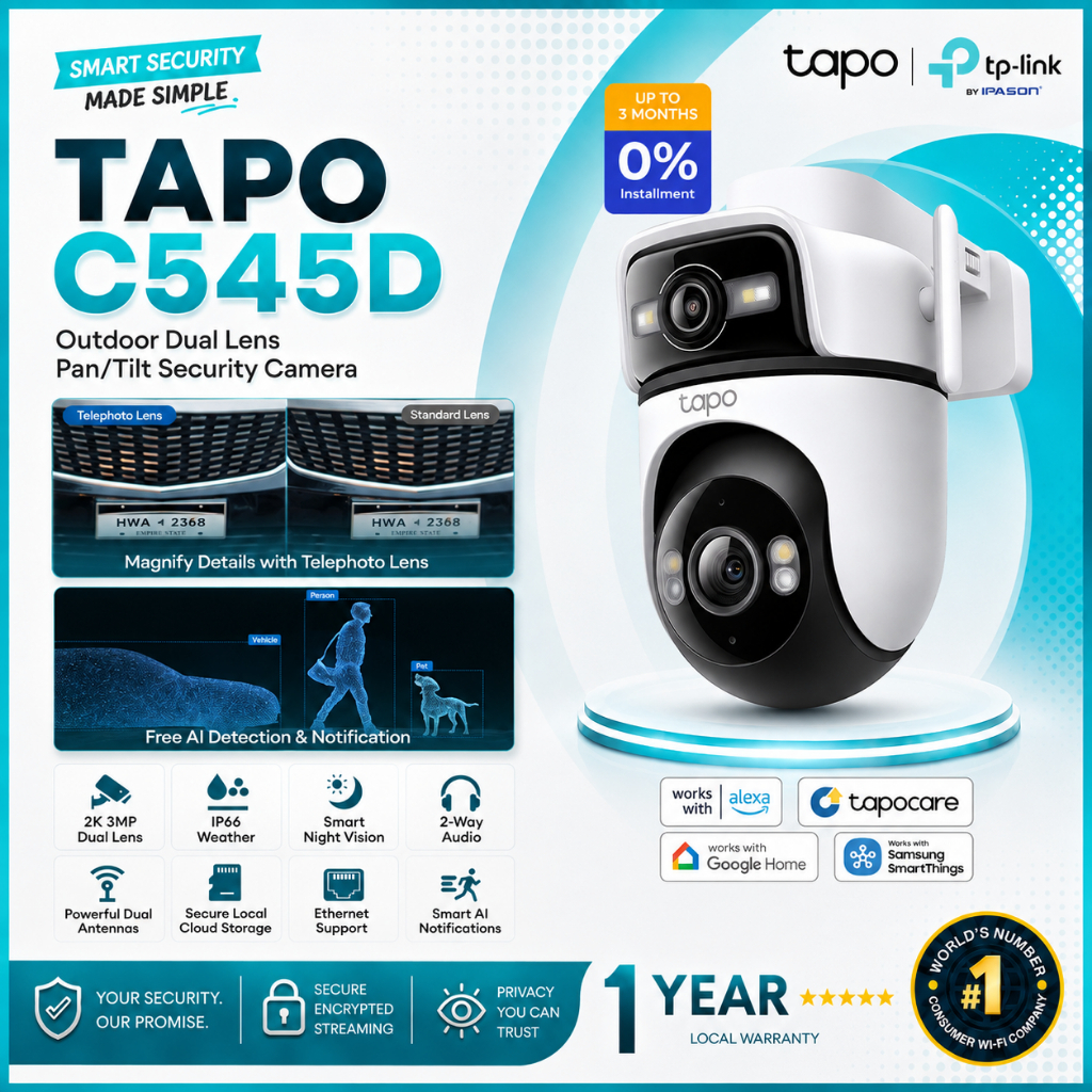 TP-Link Tapo C545D CCTV Camera